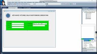 TUGAS MID MATA KULIAH PEMROGRAMAN VISUAL BASIC NET: APLIKASI HITUNG GAJI KARYAWAN