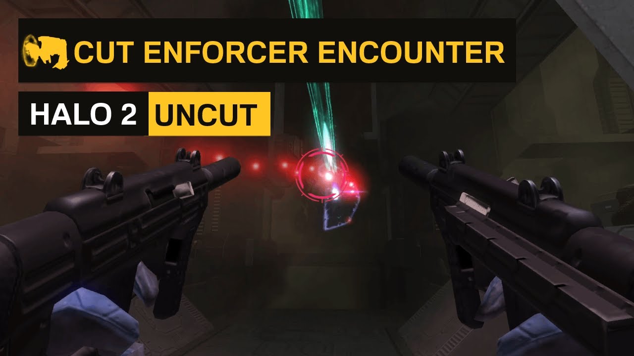 Halo 2 - Cut Enforcer Encounter - YouTube