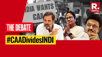 Arnab's Debate LIVE: Divide Within INDI On CAA