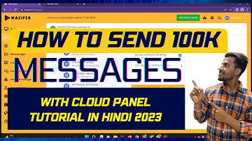 How to send 100k bulk whatsapp messages with Whatsapp Cloud Panel Mste.in - Free Demo 2023 Tutorial