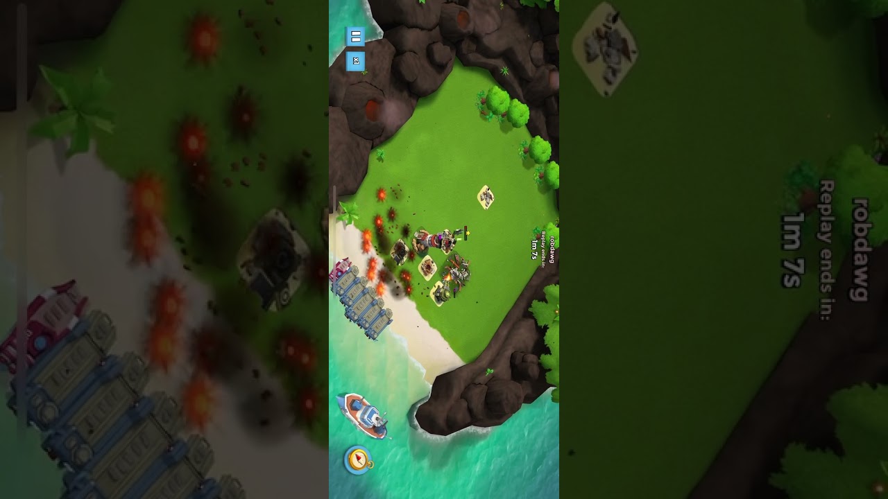 how i beat the hardest resource base on my low level boom beach account