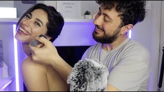  Erkek Arkadaşim Bana Asmr Yapiyor Saç Tarama Masaj Asmr Türkçe