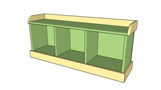 FULL PLANS at: http://www.howtospecialist.com/finishes/furniture/entryway-bench-plans/ SUBSCRIBE for a new DIY video almost 