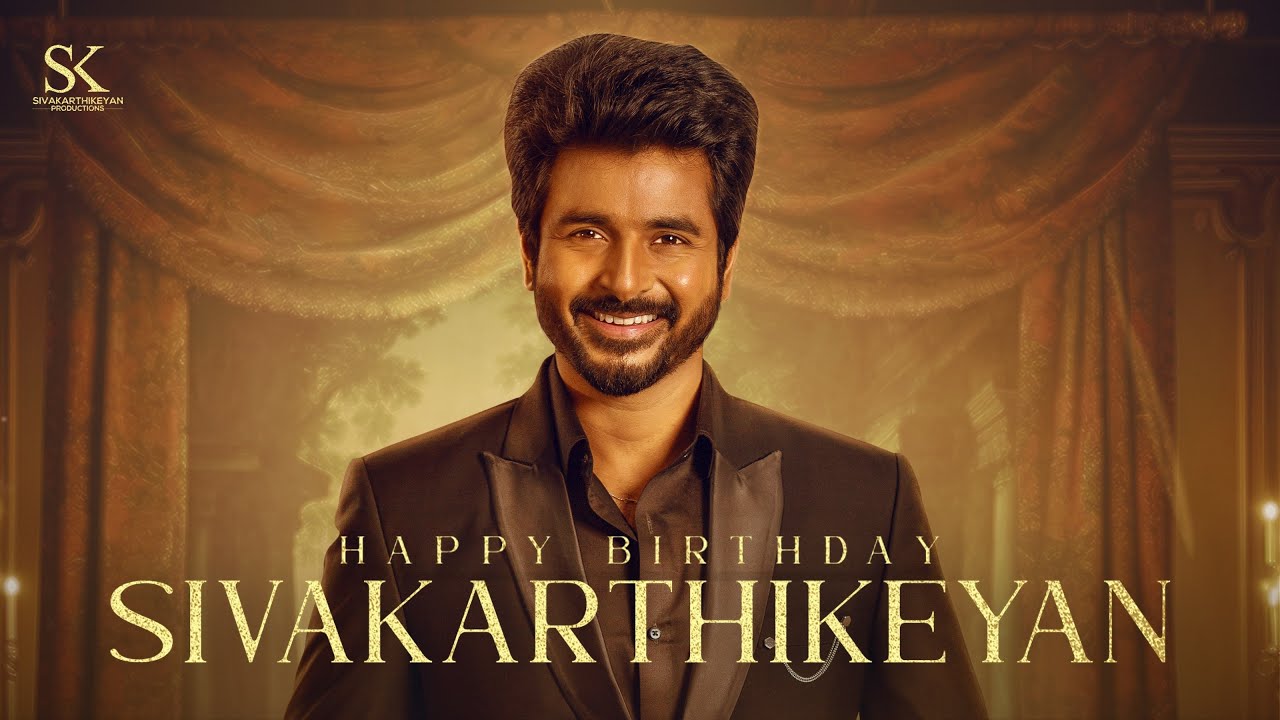 Happy Birthday SK | Sivakarthikeyan | Sivakarthikeyan Productions