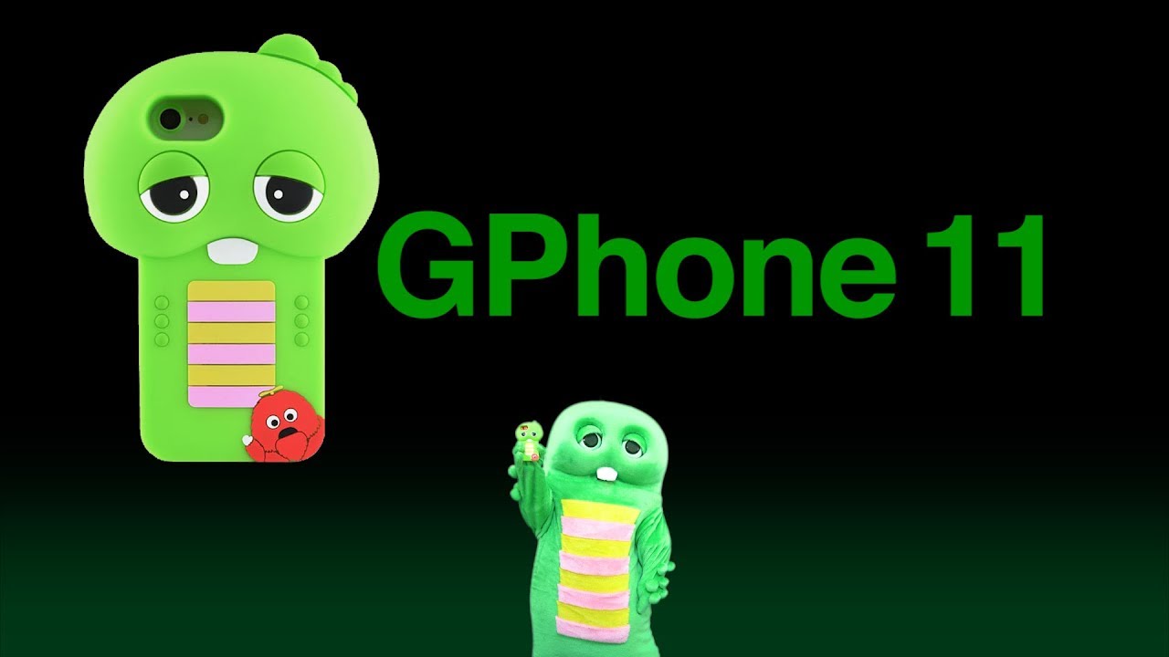 全く新しい携帯電話。GPhone11、登場 — Gachapin - YouTube