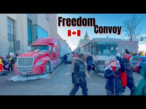 Freedom Convoy | Beautiful Peaceful Protest In Ottawa