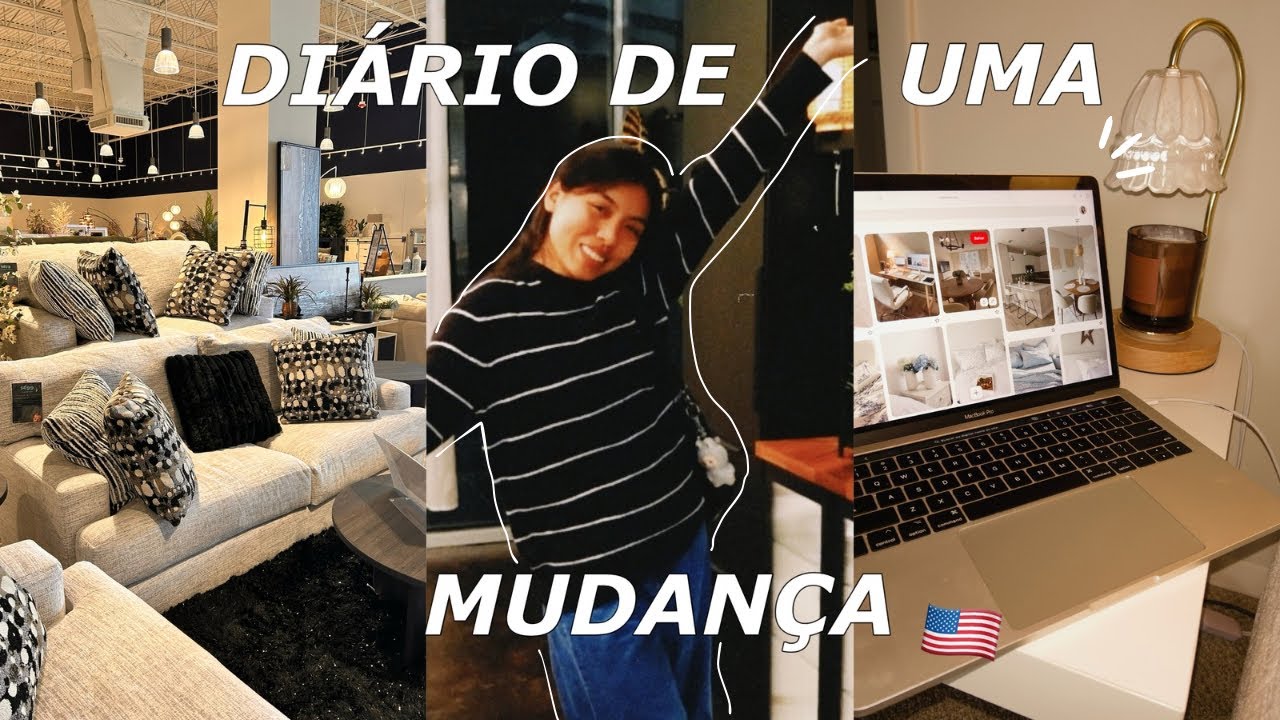 DIÁRIO DE UMA MUDANÇA NOS ESTADOS UNIDOS | o sofá chegou, IKEA, vendo decorações, ideias pro apto