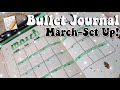 Bullet Journal Set Up!📝 März 2021🪴| kathie