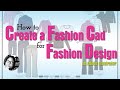 How to create a fashion cad for fashion design