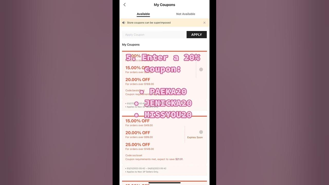 let me teach you how to stack coupons on SHEIN 🛍️ shein sheinhaul 