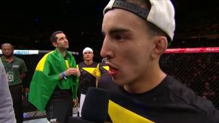 Fight Night Sao Paulo Thomas Almeida Octagon Interview