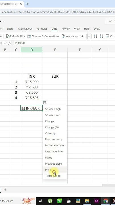 how-to-convert-inr-to-euro-in-excel-easy-step-by-step-tutorial-in