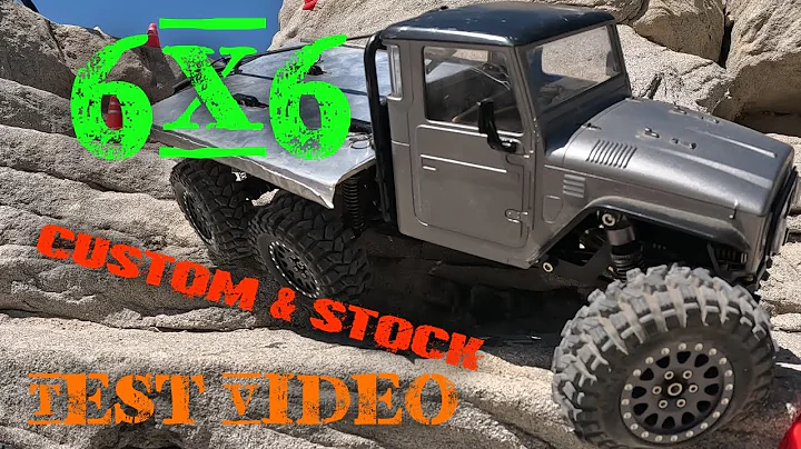 6x6 Crawler debut & Test Line