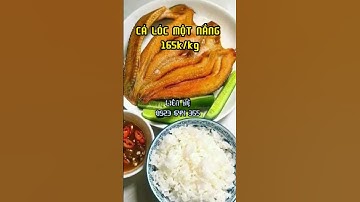 Cá lóc một nắng - Fastfood24h