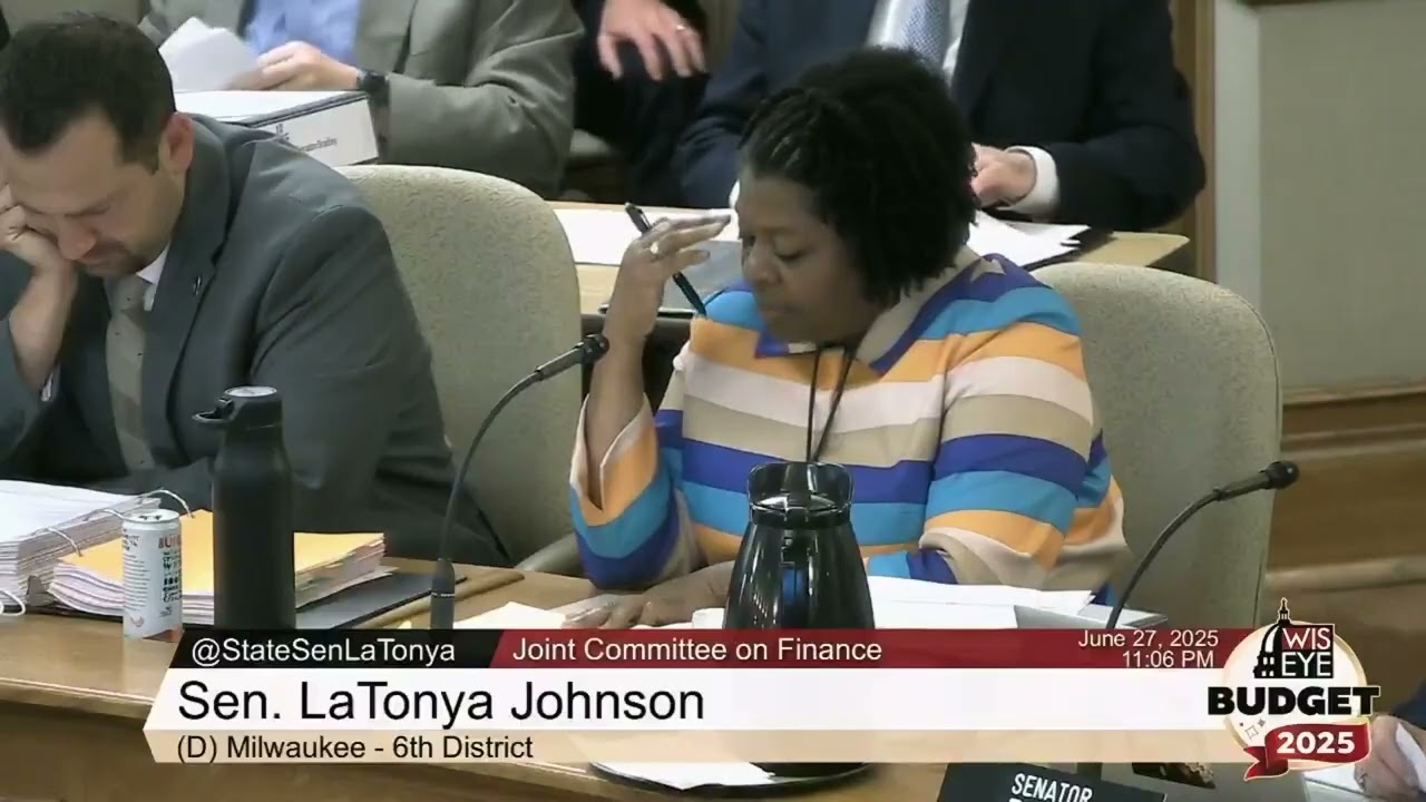 WI St. Sen. Johnson explains investing in kids leads to less contact with criminal justice system