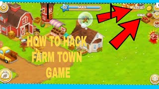 HOW TO HACK FARM TOWN GAME 💯 REAL screenshot 5