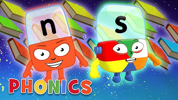 Phonics - Learn to Read | Night Time Stories | Alphablocks