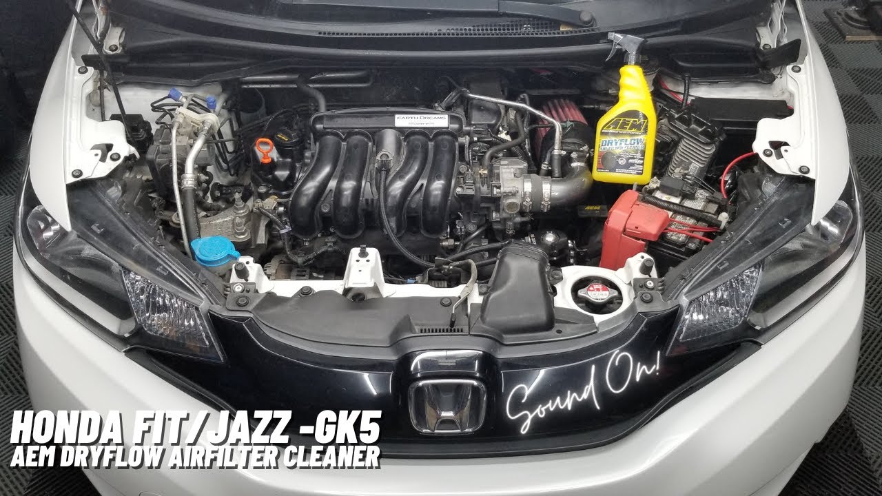 HONDA FIT/JAZZ GK5 AEM Dry Flow Air Filter Cleaner With Sound 