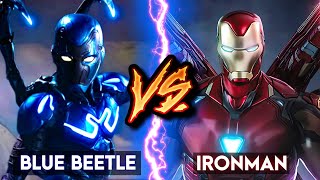 KON JYADA POWERFUL HAI? BLUE BEETLE VS IRONMAN Superhero Showdown