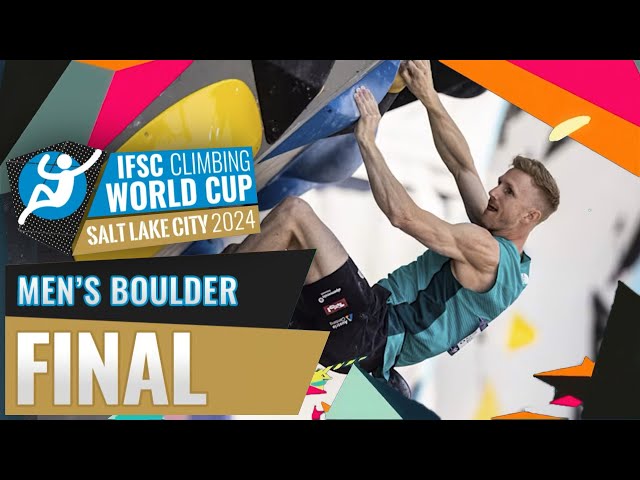 🔥IFSC Men's Final World Cup Salt Lake City 2024 class=