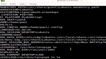 How to print environment variables in Linux