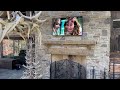 Outdoor fireplace Samsung the Terrace Outdoor 65" TV Installation