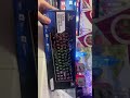Rating a gaming keyboard from 5 below #shorts