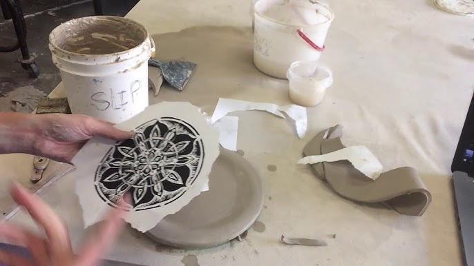 Carving Texture and Imagery onto Clay