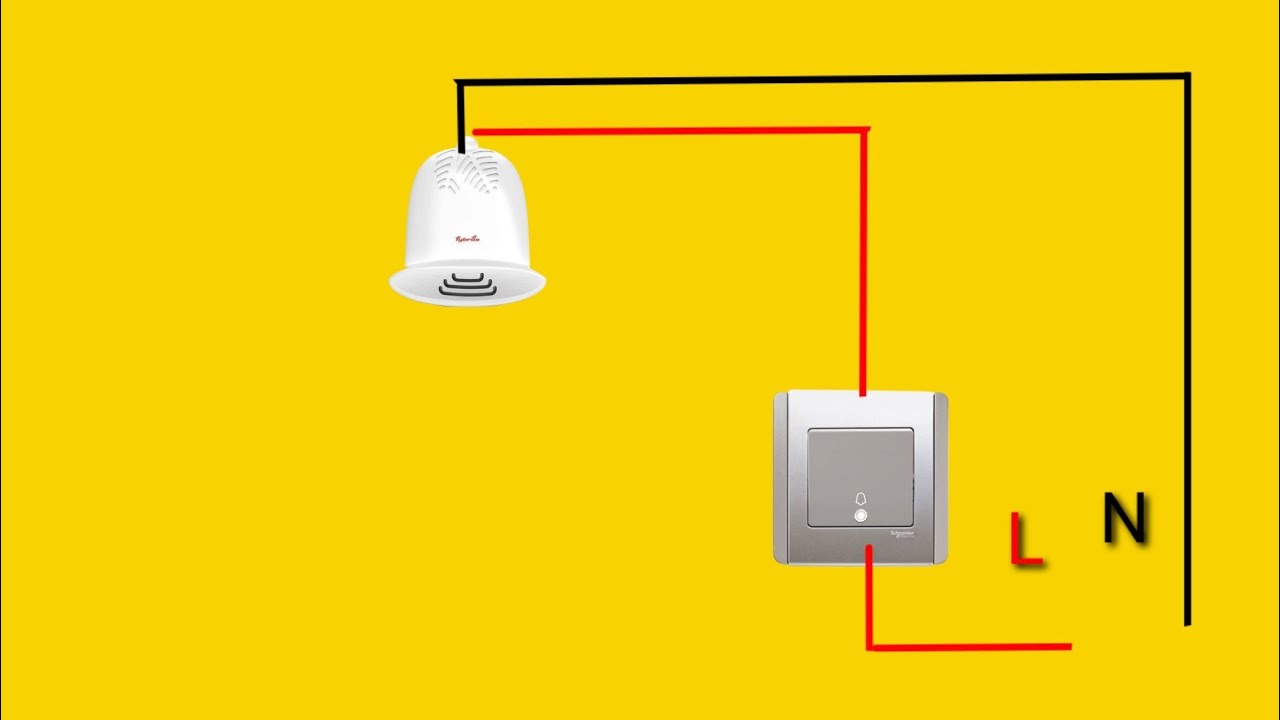 Door Bell Switch Connection door bell switch connection diagram