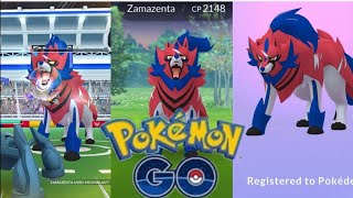 INCURSIÓN DE ZAMAZENTA EN POKEMON  GO
