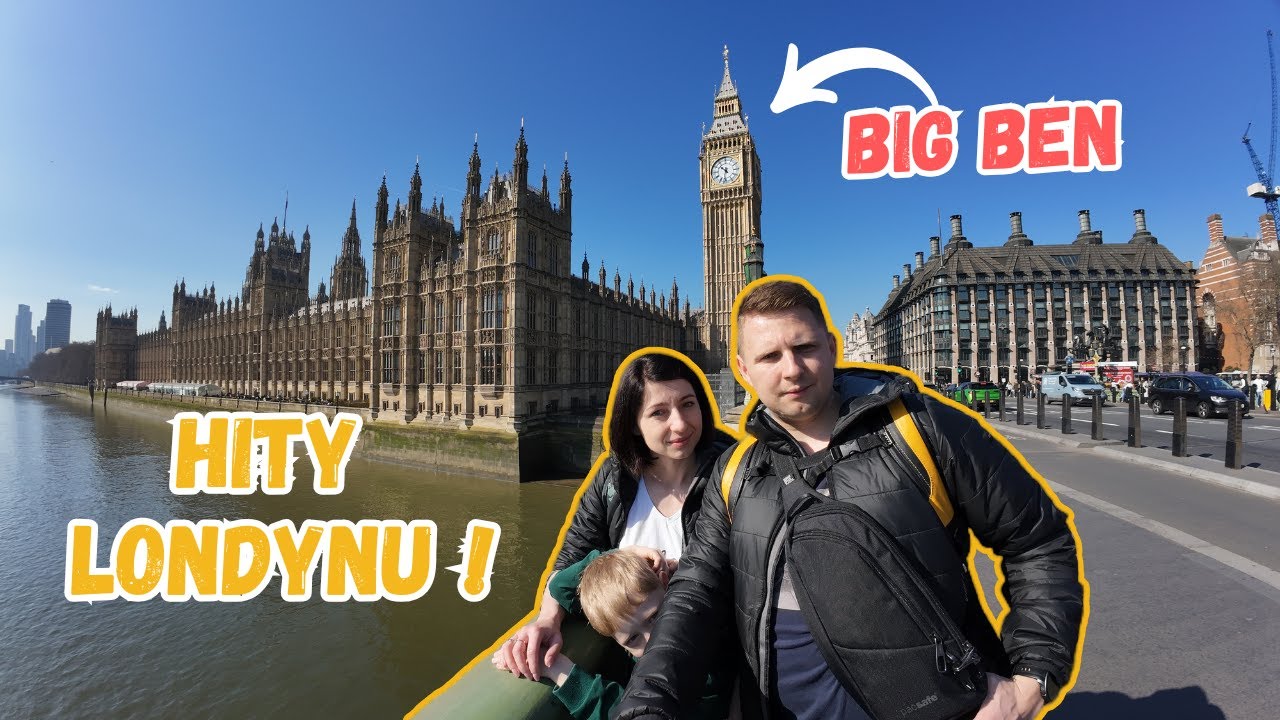 Cały LONDYN w 1 dzień?! Big Ben, London Eye, China Town i więcej!