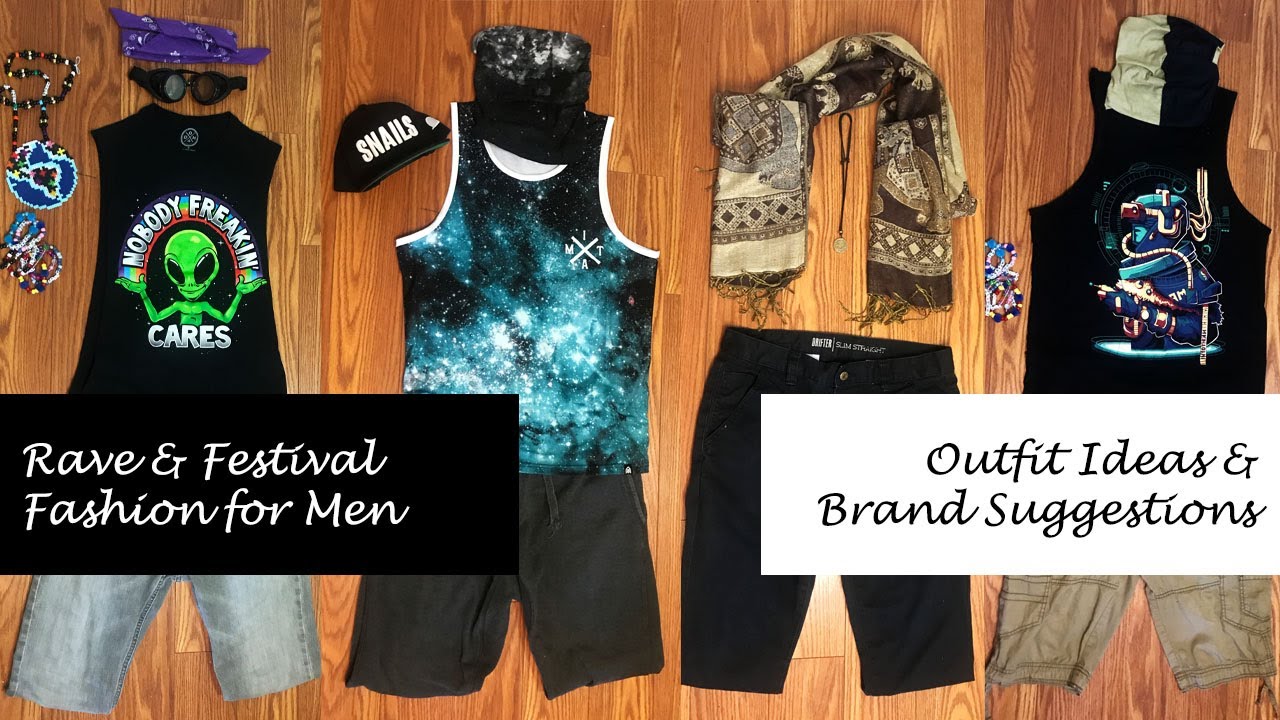 Festival Fashion and Rave Outfits for Men