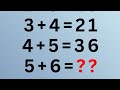Only Genius Can Solve This! 🧠 | IQ Math Puzzle Live | 1 + 2 = 3