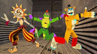 CRUSHING ALL FNAF ANIMATRONICS In Garry's Mod! Five Nights at Freddy's Security Breach (GMOD) screenshot 2