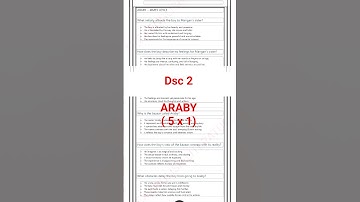 Cu Dsc 2 english honours  Araby by James Joyce Short answer questions 2025  suggestions