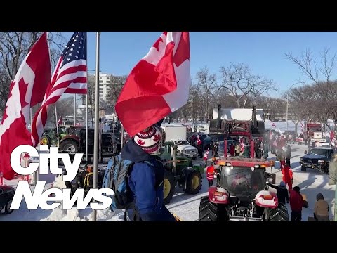 Trucker protest rolls into Winnipeg