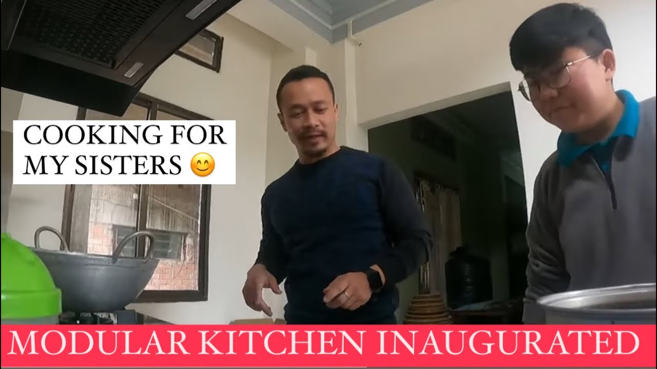 FIRST TIME COOKING AT MY SISTER’s PLACE MODULAR KITCHEN BY DEVSON