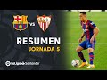 Resumen de FC Barcelona vs Sevilla FC (1-1)