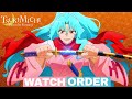 How to Watch Tsukimichi Moonlit Fantasy in Best Order - Hindi Explain