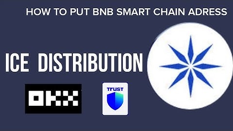 How to Put BNB Smart Chain Adress in ICE Mining App