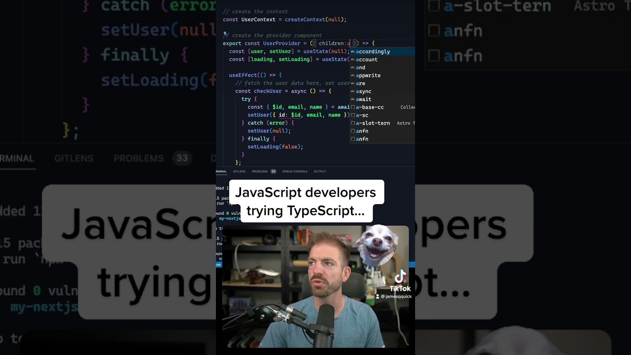 JavaScript Developers TRYING To Use TypeScript
