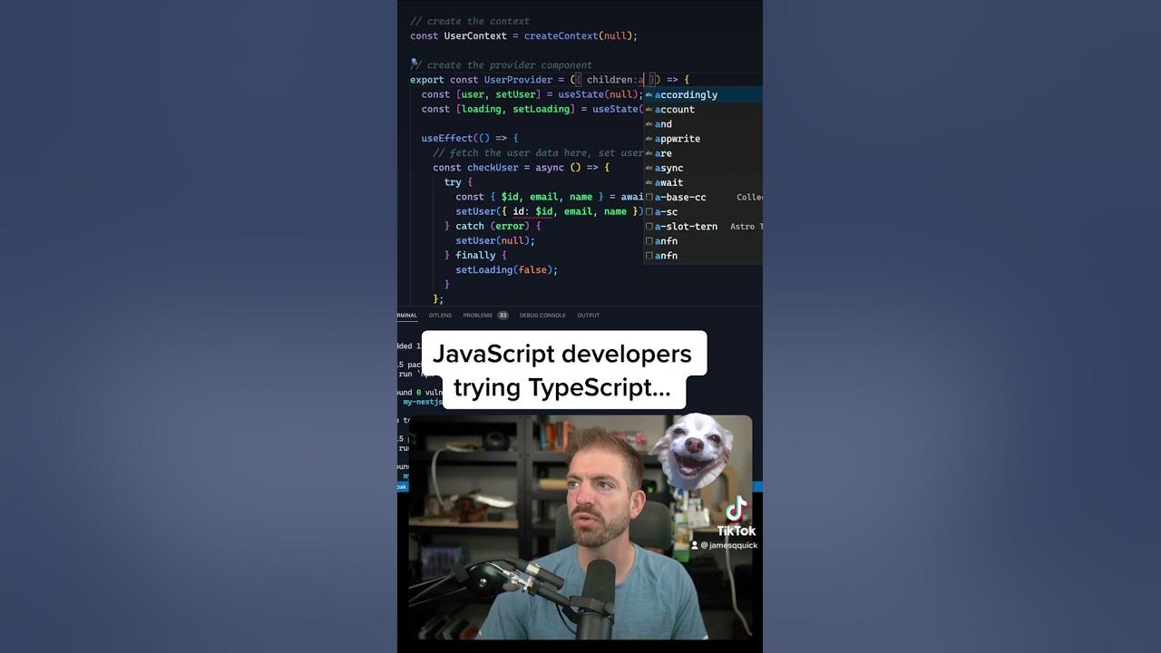 JavaScript Developers TRYING to Use TypeScript - YouTube