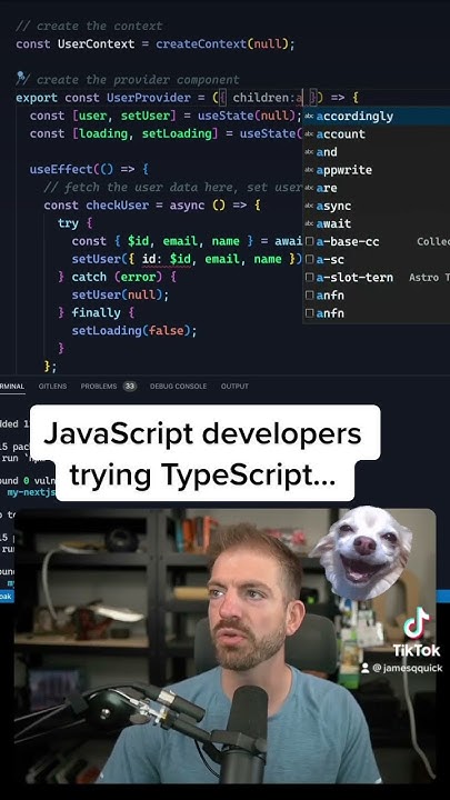 JavaScript Developers TRYING to Use TypeScript - YouTube