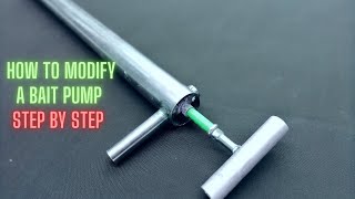 How to modify a bait pump step by step