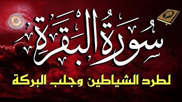 سورة البقرة كاملة لحفظ وتحصين المنزل وطرد الشياطين تلاوة عذبة هادئة Sourah Baqara
