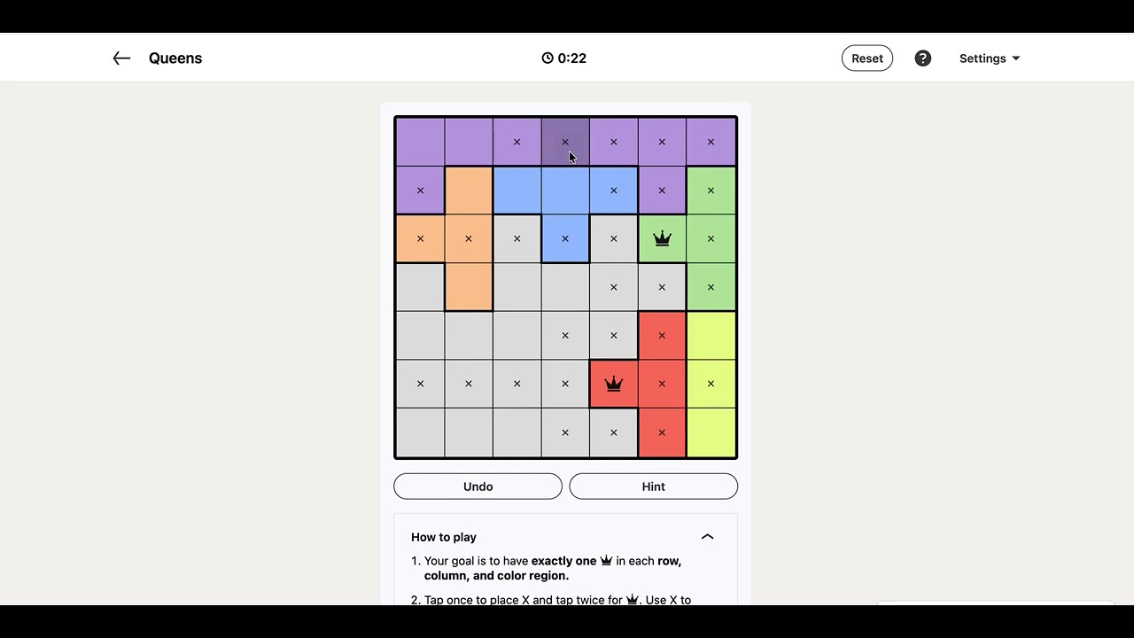 LinkedIn Queens Answer Today | 10 June 2026 - Puzzle #771