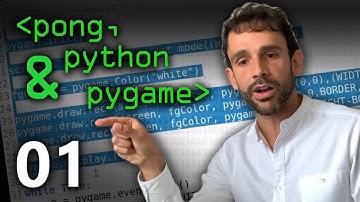 Pong, Python & PyGame 01 - Computerphile