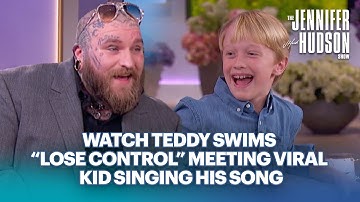Teddy Swims Meets the Viral Kid Who Sang His Song — and It’s Everything