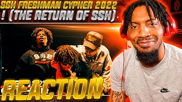 PRETTYBOYFREDO DISSED AMP AND WENT CRAZY! | SSH FRESHMAN CYPHER 2022 (REACTION!!!)