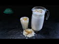 Como hacer horchata de avena | agua fresca Comiendo Rico y Facil